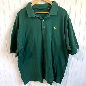 Masters‎ Collection Shirt Mens XXL Green Polo Vintage Augusta National Golf 2XL